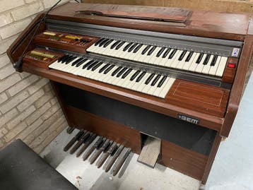 Gem orgel - Klassiek elektronisch orgel met 2 klavieren