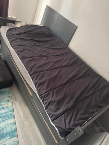 Uitschuifbaar bed 90x200 - gratis ophalen