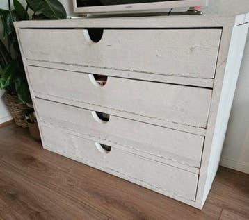Gratis Handgemaakte steigerhouten kast - 110x37x80 cm