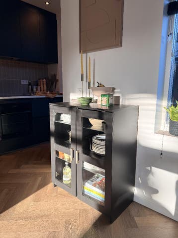 Vitrinekast - Brimnes Ikea - GRATIS