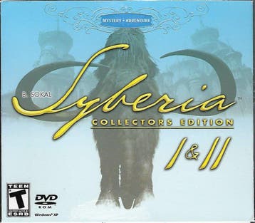 PC game Syberia I + II (budget dvd)