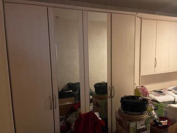 Gratis af te halen in Ommoord bed met ombouw incl binnenkast