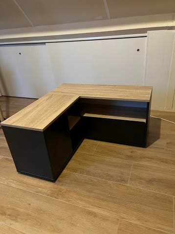 Hoek kastje 90x90, 45 hoog