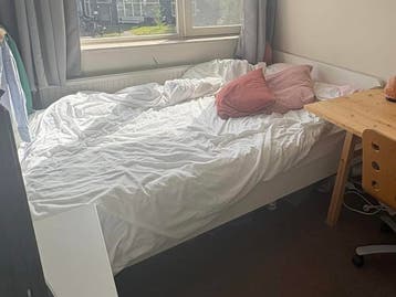 Wit Ikea twijfelaar 140cm x 200cm