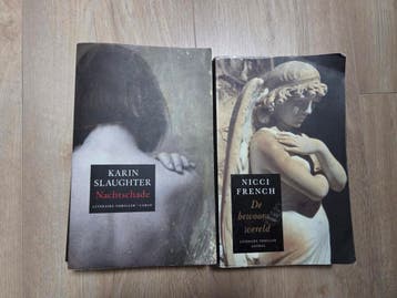 Twee boeken 
Karin Slaughter Nachtschade
Nicci French de bew