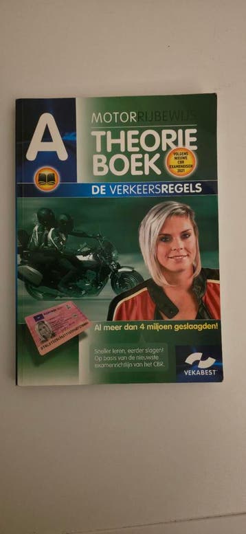 Motorrijbewijs Theorieboek A - Verkeersregels 2021