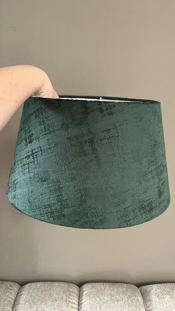 Groene lampenkap 40cm doorsnede