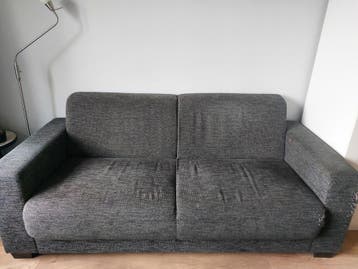 Tweepersoonsbank - Grijs