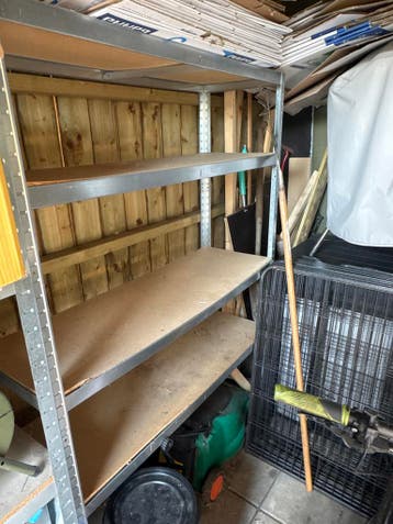 Grote stellingkast 1.20m lengte - Ideaal voor opslag