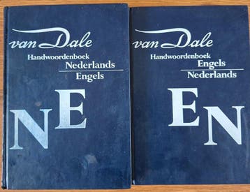 Van Dale woordenboek Nederlands-Engels en Engels-Nederlands