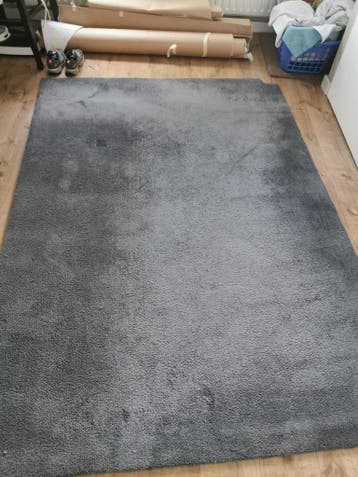 Gratis grijs tapijt carpet 230 x 160