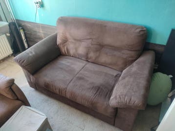 Comfortabele tweezitsbank - Ideaal voor kleine ruimtes