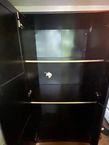 IKEA UNDREDAL Kast Zwart — GRATIS (ophalen)