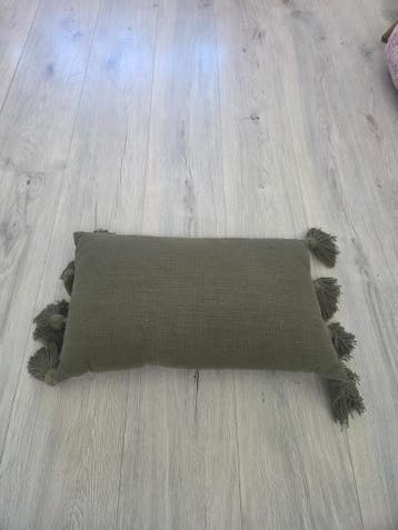 Groene kussens 30x50
