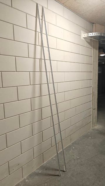 Uitschuifbare gordijnrails 260-500 cm