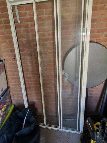 Gebruikte douche schuifdeur