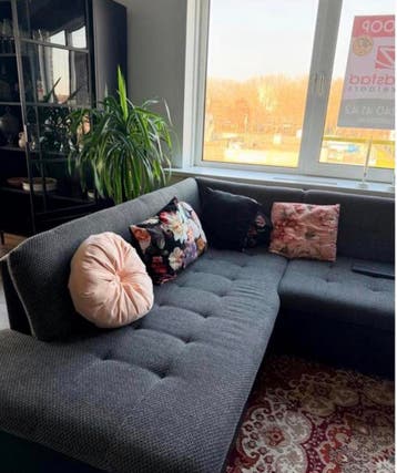 GRATIS hoekbank ophalen in Rotterdam Charlois zelf tillen