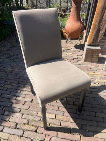 Comfortabele eetkamerstoel - Grijs