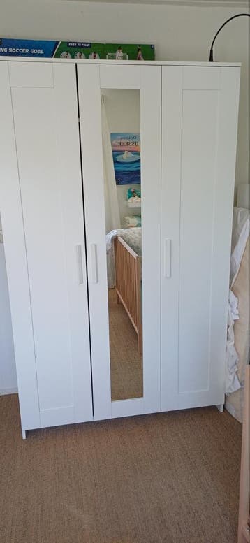 IKEA kledingkast wit, gratis ophalen