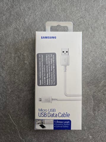 SAMSUNG usb kabel NIEUW (gratis ruilen)