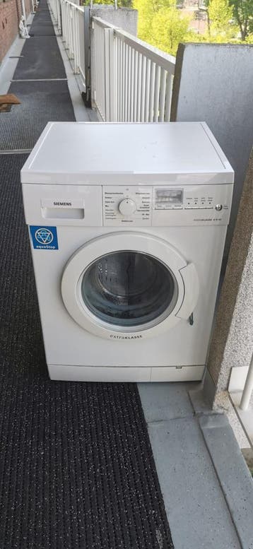 Siemens wasmachine - Werkt nog, moet schoongemaakt worden