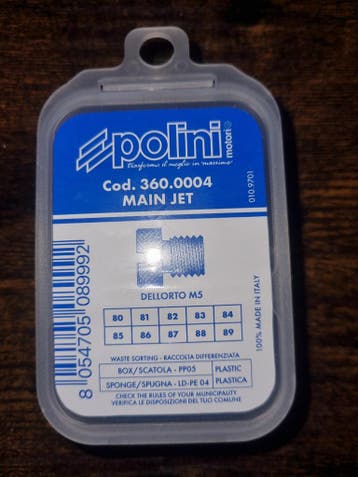 Nieuwe Polini Sproeier Set Dellorto M5 (80-89)