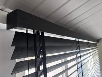 Gratis: Zwarte Bamboe Lamellen 65mm(defect systeem)