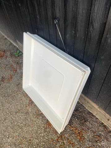 Lekbak voor wasmachine of droger