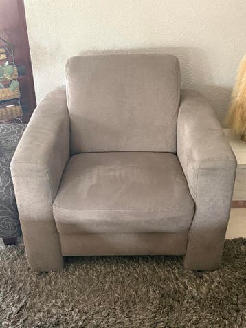 Gratis grijze fauteuil