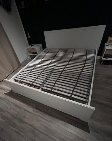 Bedframe met lattenbodem - Wit [160x200]