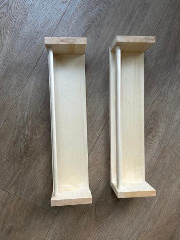 IKEA Houten Kruidenrekjes (2 stuks)