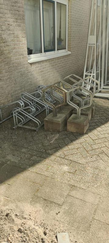 Diverse fietsenrekken