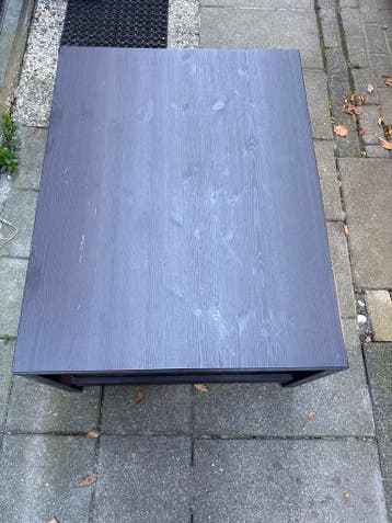 GRATIS - IKEA Salontafel - Donkerbruin/Zwart