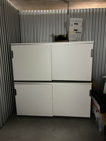 Gebruikte ladekasten met slot