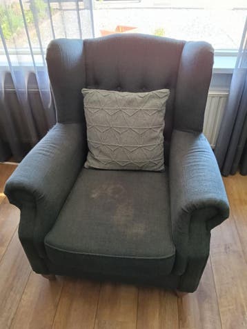 Grijze Fauteuil