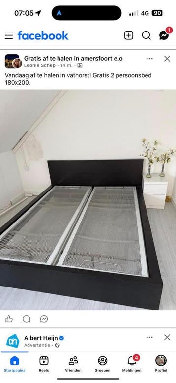 Tweepersoonsbed 160x200