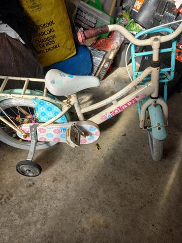 Volare kinderfiets met zijwieltjes - Gebruikt
