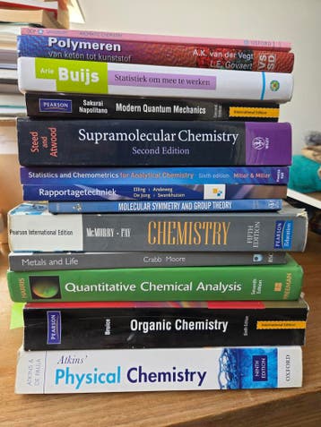 Scheikunde/Chemistry en Statistiek Boeken