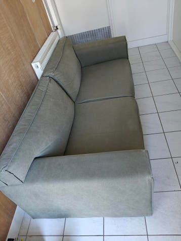 Groene 2,5-zits bank -  Erg netjes!