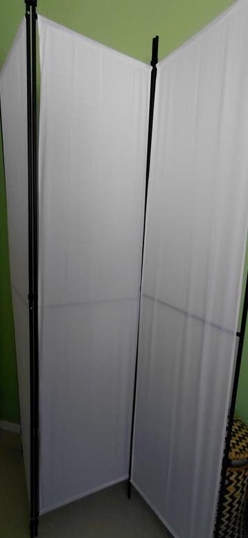 Nieuw kamerscherm gratis af te halen in Barendrecht