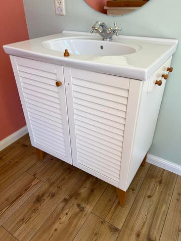 Gratis wastafelmeubel incl kraan