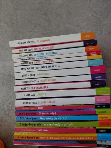 Lijsters  kinderboeken 18 st
