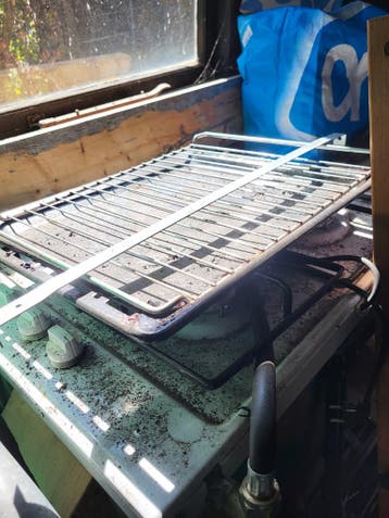 Gasfornuis OUD IJZER