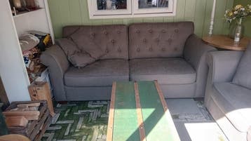 Bankstel donkergrijs