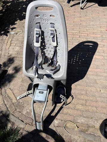 Yepp Achterzitje Fiets - Grijs