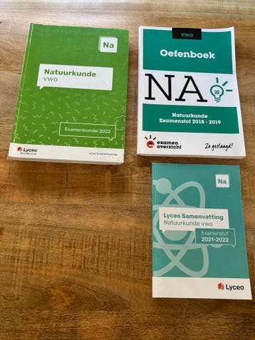 Examenbundels van o.a. Lyceo