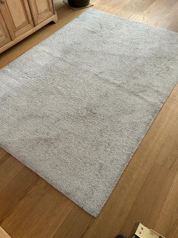 GRATIS OPHALEN: Vloerkleed crème