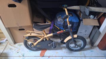 Kinderfiets - Achterband moet vervangen worden