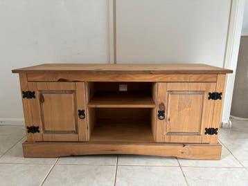 Tv-meubel mexicaans grenenhout corona-stijl