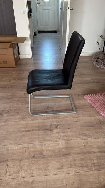 Zwarte stoel - Comfortabel